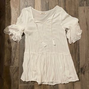 Rip Curl white coverup